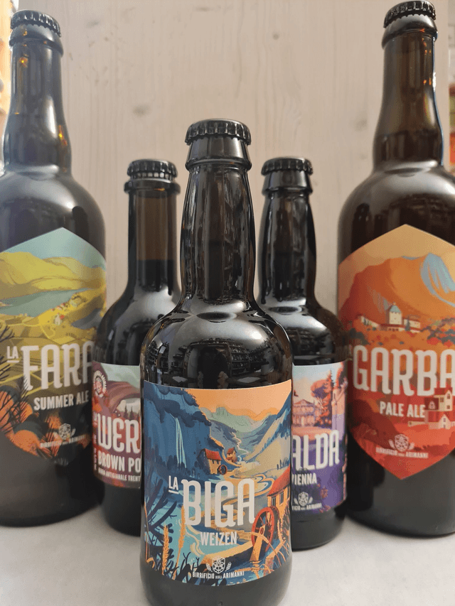 Birre artigianali "Birrificio degli Arimanni"