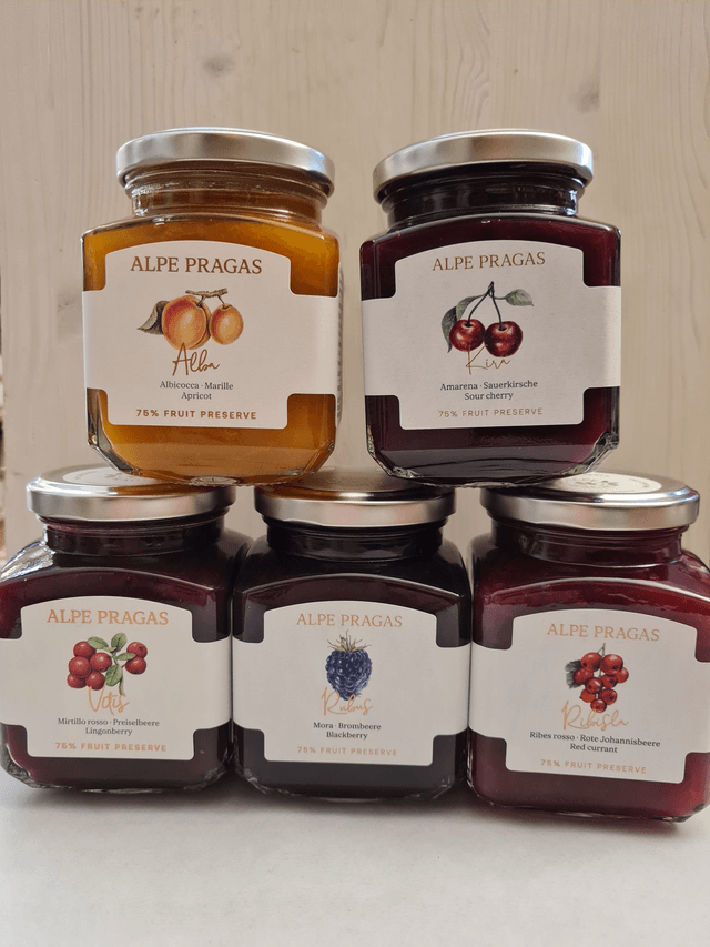 Composta 75% di Frutta Alpe Pragas 335gr