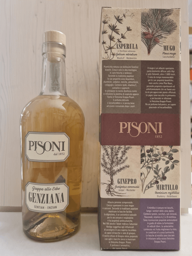 Grappe Aromatizzate Pisoni 70cl