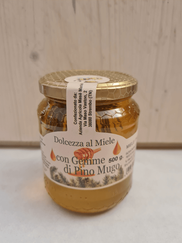 Miele con le Gemme di Pino Mugo 500gr