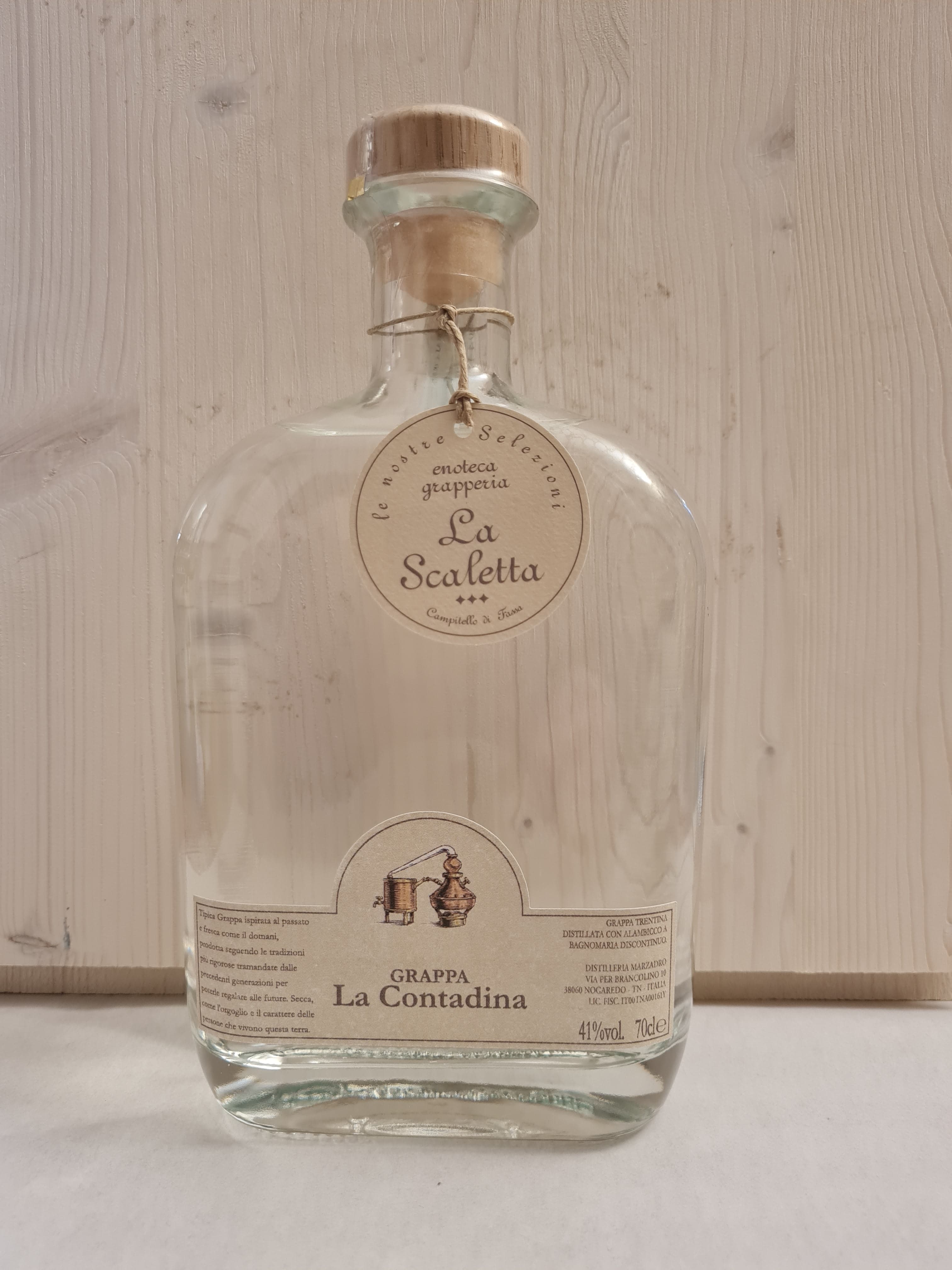 Grappa Contadina Scaletta cl 70
